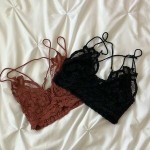 Free people bralettes